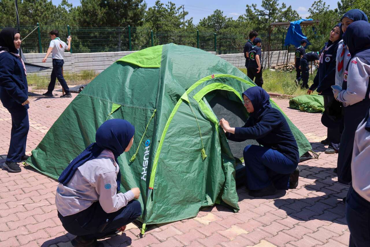 130 genç izci Konya Meram’da doğayla buluştu 1